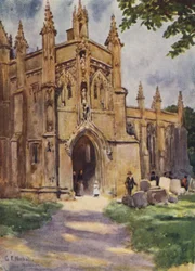Kirchenvorhalle, Northleach